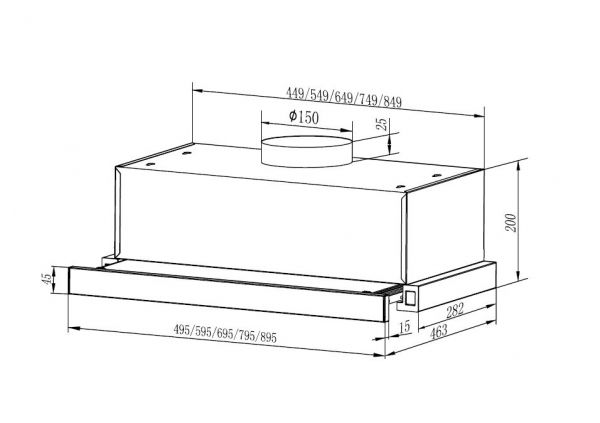 ������� Faber TLSC X A60 2LS (305.0569.214) - �������� 9