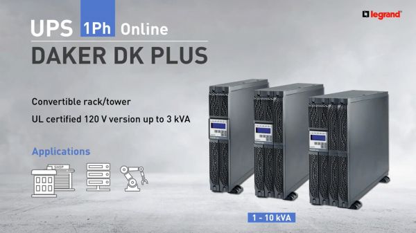 ��� Legrand DAKER DK Plus 3000��/2700��, 6xC13, C19, RS232, USB, EPO, R/T 310172 - �������� 3