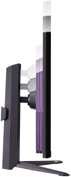  LG 31.5" 32GR93U-B2 xHDMI, DP, USB, Audio, IPS, 3840x2160, 144Hz, 1ms, DCI-P3 95%, G-SYNC, FreeSync, Pivot, HDR400 32GR93U-B -  9