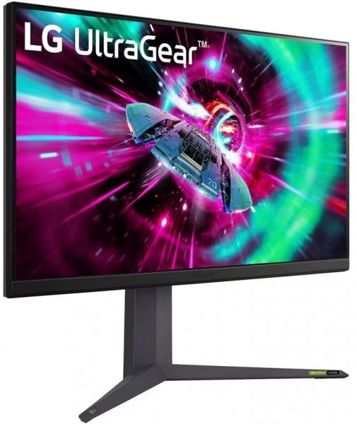  LG 31.5" 32GR93U-B2 xHDMI, DP, USB, Audio, IPS, 3840x2160, 144Hz, 1ms, DCI-P3 95%, G-SYNC, FreeSync, Pivot, HDR400 32GR93U-B -  5