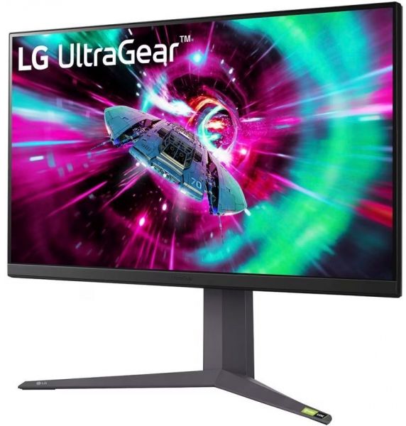  LG 31.5" 32GR93U-B2 xHDMI, DP, USB, Audio, IPS, 3840x2160, 144Hz, 1ms, DCI-P3 95%, G-SYNC, FreeSync, Pivot, HDR400 32GR93U-B -  4