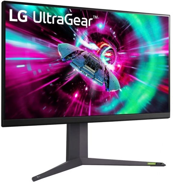  LG 31.5" 32GR93U-B2 xHDMI, DP, USB, Audio, IPS, 3840x2160, 144Hz, 1ms, DCI-P3 95%, G-SYNC, FreeSync, Pivot, HDR400 32GR93U-B -  3