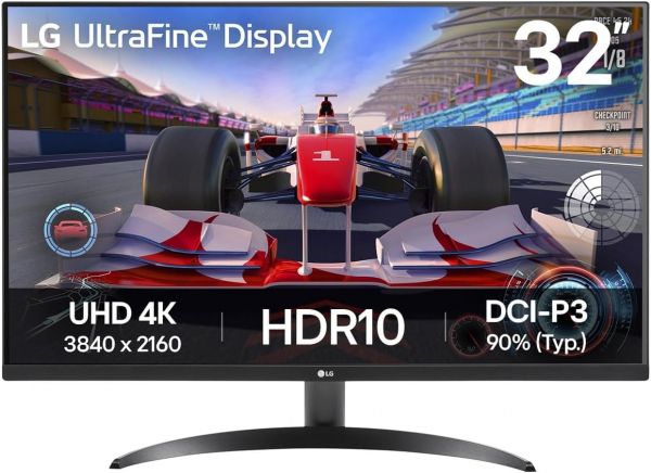 ������� LG 32" 32UR500K-B 2xHDMI, DP, Audio, VA, 3840x2160, 4ms, DCI-P3 90%, FreeSync, HDR10 32UR500K-B - �������� 1