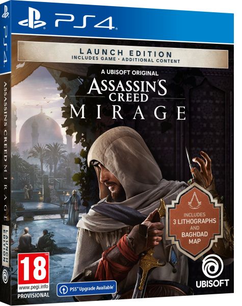   PS4 Assassin's Creed Mirage Launch Edition, BD  3307216258018 -  7