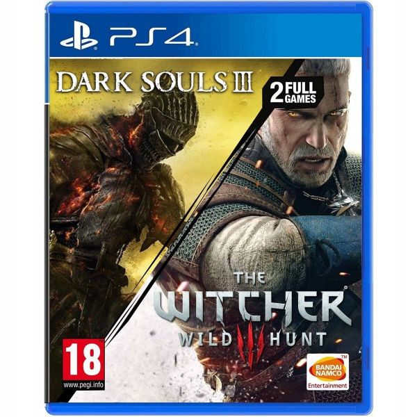 Games Software Dark Souls 3 / The Witcher 3 Wild Hunt [Blu-ray ] (PS4) 3391892002294 -  1
