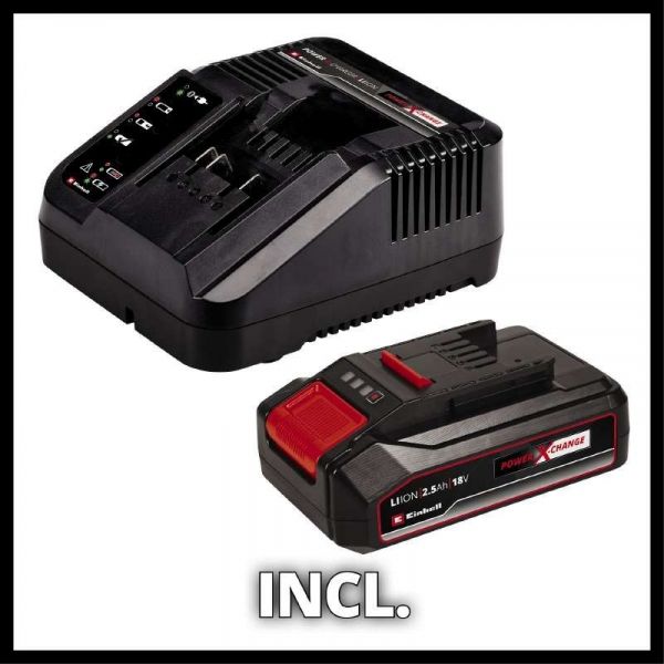 ���� ��������� �������������� Einhell GE-GS 18/150 Li Kit 18� ��� 1�2.5����� ������ 100/80�� ��� 20�� �� 1.28�� 3408290K - �������� 6