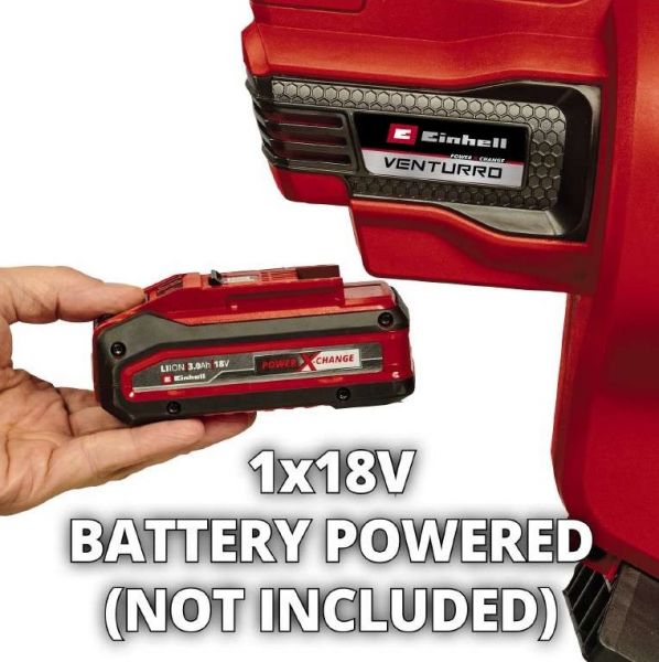 ����������-������� ������� �������������� Einhell VENTURRO 18/210, 18� PXC, 210��/�, 500���/�, 45�, 2.95��, ��� ��� � �� 3433625 - �������� 10