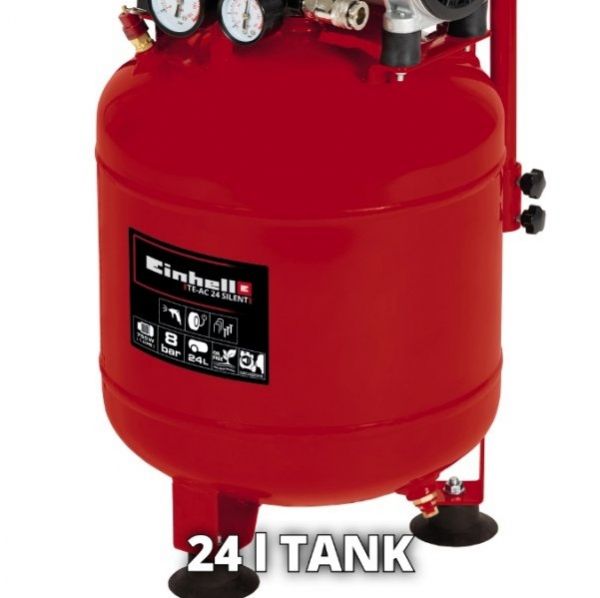 ���������� ��������� Einhell TE-AC 24 Silent, 750��, 24�, 135�/���, 8���. 4020610 - �������� 5