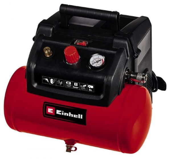 ���������� ��������� ����������� Einhell TC-AC 190/6/8 OF, 1200��, 6�, 190�/���, 8���, 8.9�� 4020655 - �������� 1