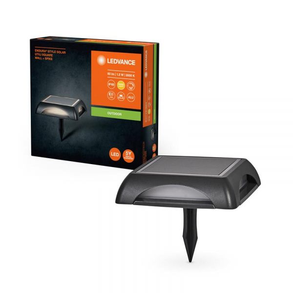 LEDVANCE ��������� LED 1.2�� 3000K 60�� �������� ���������� ENDURA STYLE SQUAERE SOLAR UTILI ������ 4058075834743 - �������� 1