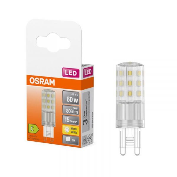Osram ����� LED G9 4,9W 806�� 2700� PIN60 4058075840522 - �������� 1