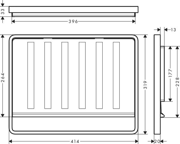 ����� ��� ������ Hansgrohe F14 ����� 40962800 - �������� 4