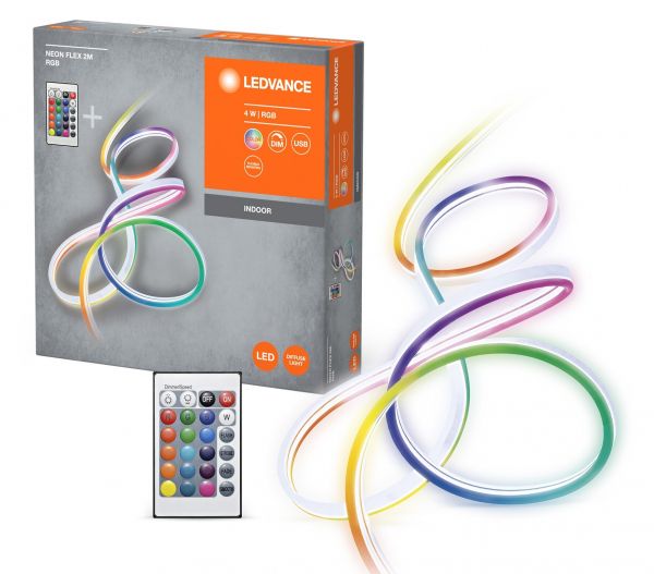 ����� ������������ LEDVANCE NEON FLEX 4W, 2M RGB USB RC 4099854095306 - �������� 1