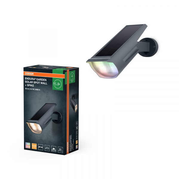��������� ���������� OSRAM ENDURA GARDEN SOLAR SPOT RGBW 0.5�� 3000� 55�� IP44 ������ 4099854455636 - �������� 1