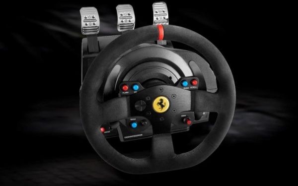 ����  �  ������ ���  PC/PS4/PS3� Thrustmaster T300 Ferrari Integral RW Alcantara edition 4160652 - �������� 7