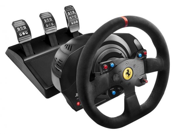 ����  �  ������ ���  PC/PS4/PS3� Thrustmaster T300 Ferrari Integral RW Alcantara edition 4160652 - �������� 1
