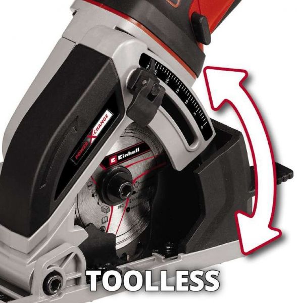 ���� �������� ���� ������������� Einhell TE-CS 18/89LI - Solo PXC, 18�, 89�10��, 3500��/���, 1.72��, ��� ��� � �� 4331100 - �������� 3