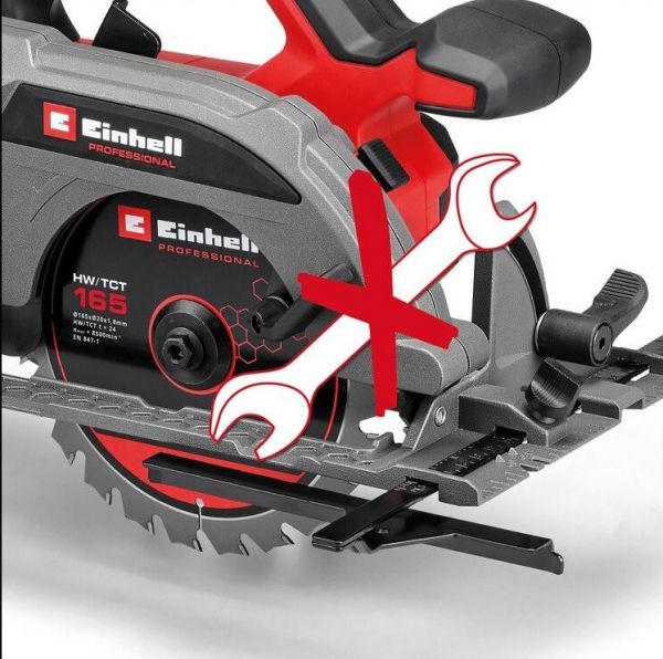 ���� �������� �������������� Einhell TP-CS 18/165 Li BL-Solo ����������� 18� 5000��/��� 165�20�� 2.95�� ��� ��� � �� 4331225 - �������� 4