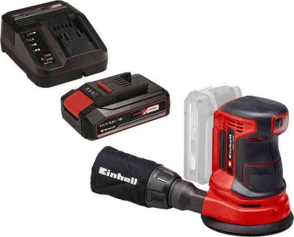 ���������� �������������� �������������� Einhell TE-RS 18 Li Kit, 18�,��� 1�2.5����� 125��, 14000-22000���/���, 1.2�� 4462010K - �������� 1