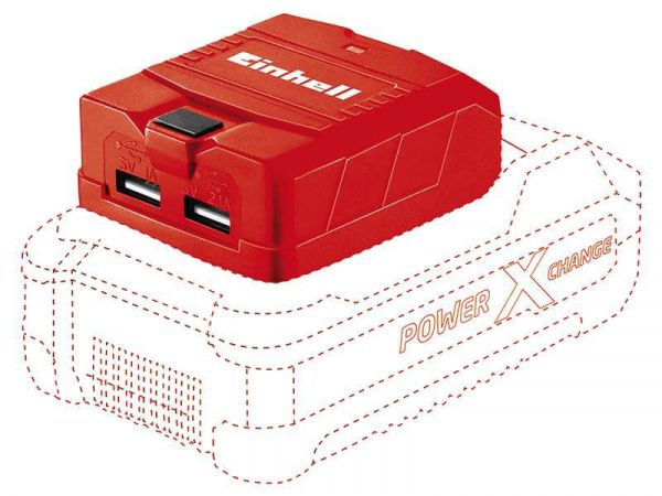 �������� ���������� Einhell TE-CP 18 Li USB PXC, 18�,1�/2.1�,  2�USB, 0.06�� 4514120 - �������� 4