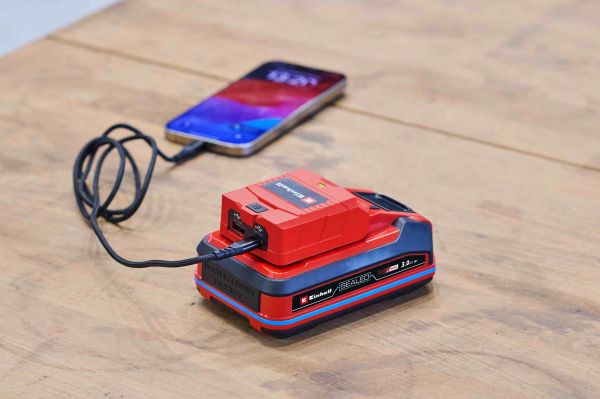 �������� ���������� USB �������������� Einhell TC-CP 18 Li USB A/C - Solo, PXC, 18�, Type-A/Type-C, 2 A, 0.06 �� (��� ��� � ��) 4514148 - �������� 3