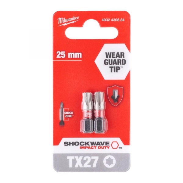 ���� Milwaukee Shockwave, TX27�25��, ����� 2�� 4932430884 - �������� 1