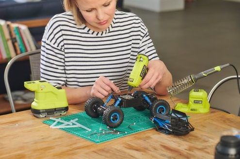 �������� ������� RYOBI ONE+ RGLM18-0, ��������������, 18�, �������� 7�� (��� ��� � ��) 5133005001 - �������� 5