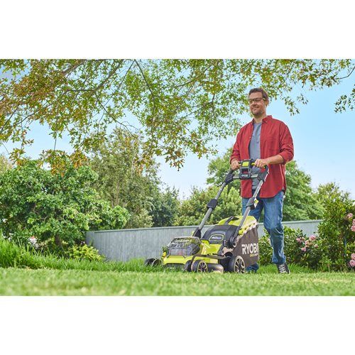 ������������� �������������� Ryobi RY18LMX40B-0, ONE+ 18�, 40��, 40�, 18.2��, 25-70��, ������., �������������, �� 400�2 (��� ��� � ��) 5133005479 - �������� 6