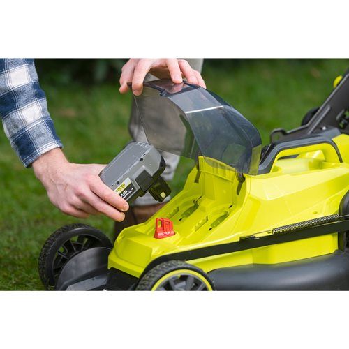 ������������� �������������� Ryobi RY18LMX40B-0, ONE+ 18�, 40��, 40�, 18.2��, 25-70��, ������., �������������, �� 400�2 (��� ��� � ��) 5133005479 - �������� 3