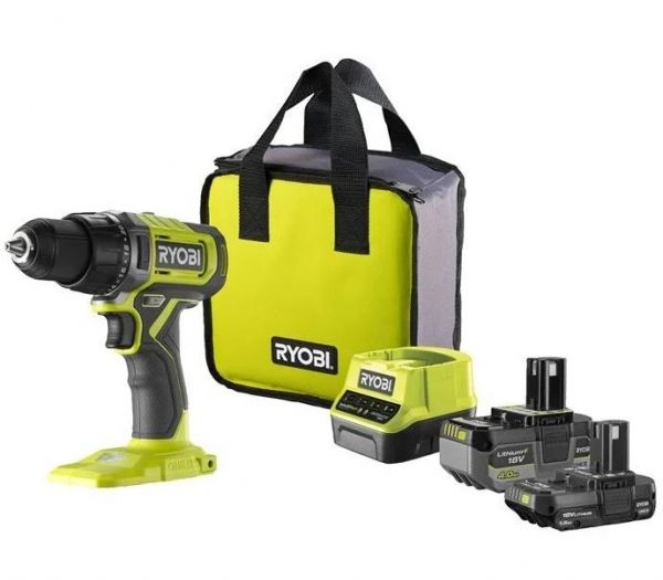 ����������-����� �������������� Ryobi ONE+ RDD18-2C415S 18� 1�4��� 1�1.5��� �� 52�� 450�1750����� 1.3�� ����� 5133005612 - �������� 1