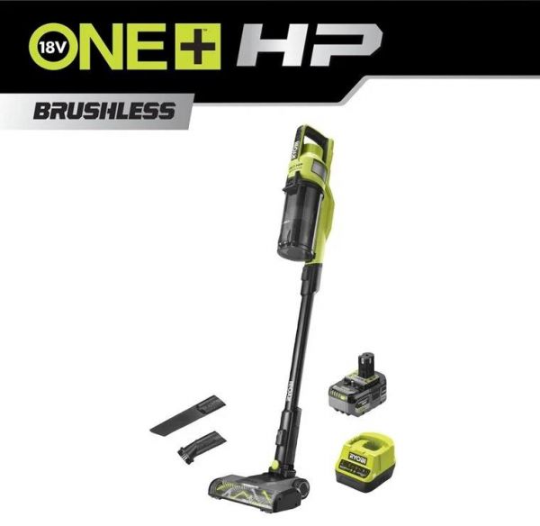 ������� �������������� Ryobi ONE+ HP RSV18X-1X40G 18� 1�4��� 90�� 20���  ��������� 0.8� HEPA12 3.1�� 5133005660 - �������� 4