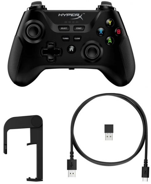 ������� HyperX Clutch, cross-platform, WL/BT/USB-A, ������ 516L8AA - �������� 8