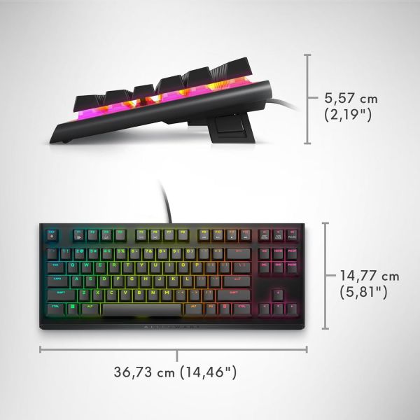 ��������� Dell Alienware Tenkeyless Gaming Keyboard - AW420K - Black 545-BBDY - �������� 2