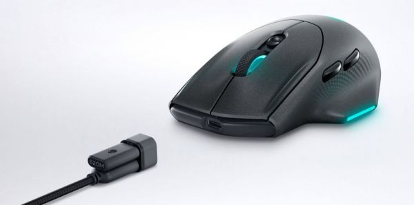 ���� Dell Alienware Wireless Gaming Mouse - AW620M - Dark Side of the Moon 545-BBFB - �������� 3