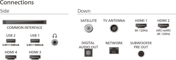 ��������� 55" Philips OLED+ 4K 144Hz Smart Google TV Black Ambilight Bowers & Wilkins sound 55OLED910/12 - �������� 11