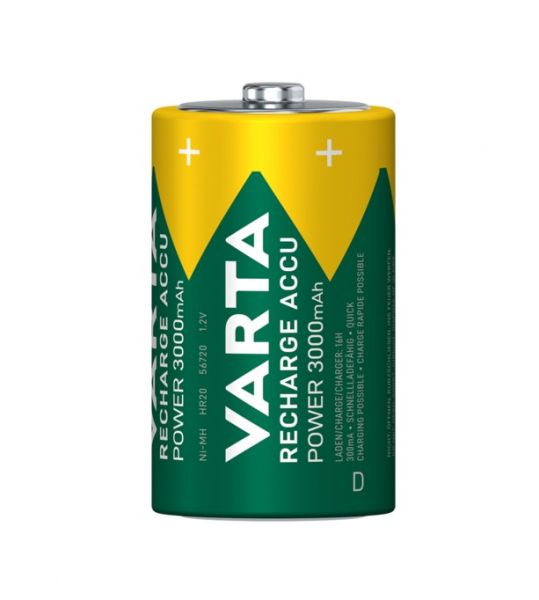 ����������� VARTA NI-MH Power D(LR20) 3000 ���, 2 ��. 56720101412 - �������� 2