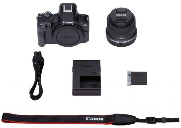 �������� ���������� Canon EOS R50 + RF-S 18-45 IS STM Black (5811C033) - �������� 2