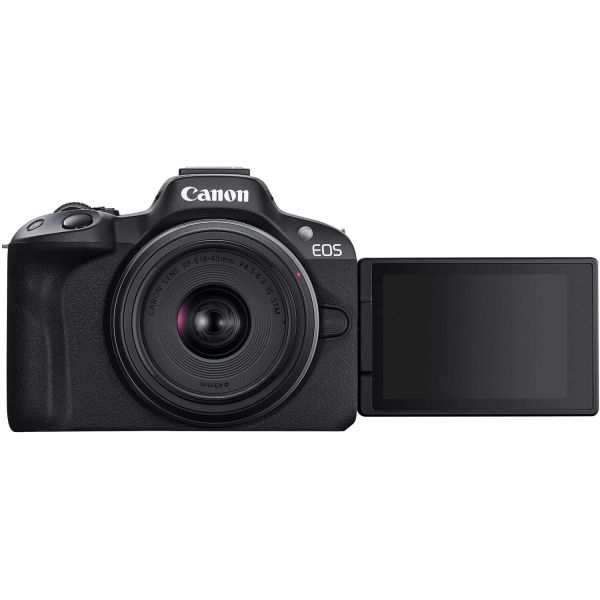 .  Canon EOS R50 + RF-S 18-45 IS STM + RF-S 55-210 IS STM Black 5811C034 -  16