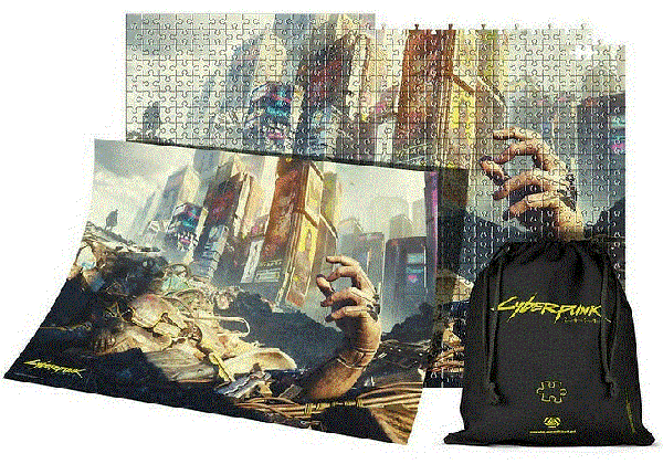  Cyberpunk 2077: Hand puzzles 1000 . 5908305231158 -  2