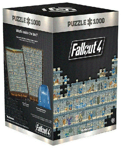  Fallout 4 Perk Poster Puzzles 1000 . 5908305231219 -  1
