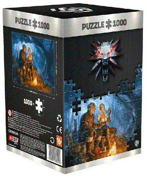  Witcher: Journey of Ciri puzzles 1000 . 5908305233626 -  1