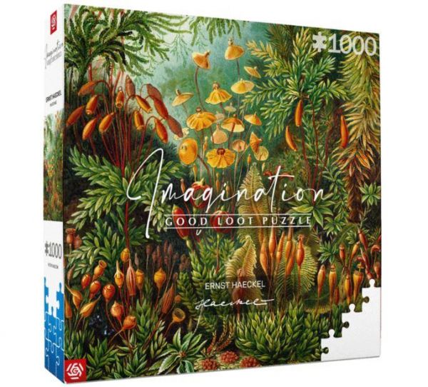  Imagination: Ernst Haeckel Muscinae Puzzles 1000 . 5908305239642 -  1