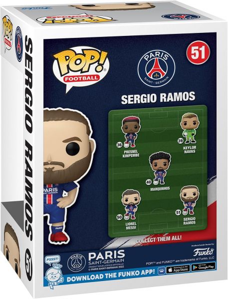 ������� Funko POP Football: PSG - Sergio Ramos 5908305240129 - �������� 3