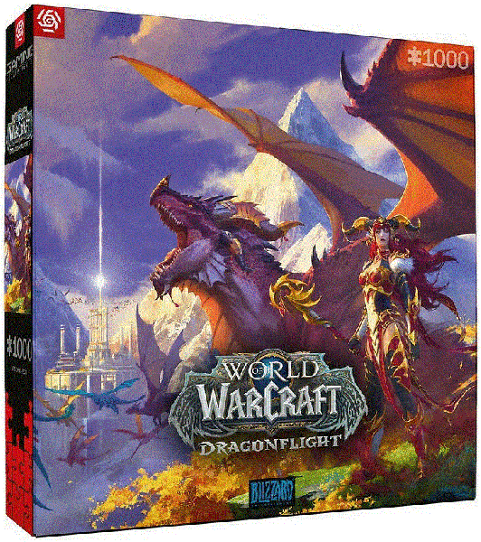 GoodLoot  World of Warcraft Dragonflight Alexstrasza Puzzle 1000 . 5908305242949 -  1