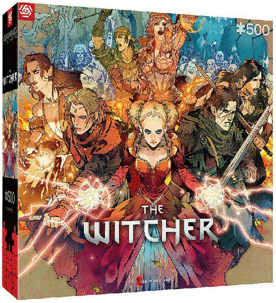  Witcher Scoia'tael Puzzles 500 . 5908305243007 -  1