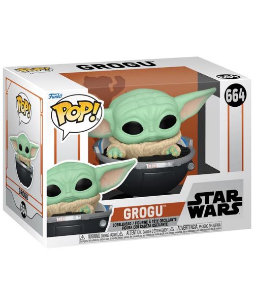 ������� Funko POP Star Wars: Mandalorian S9 - Grogu w/prama 5908305247586 - �������� 1