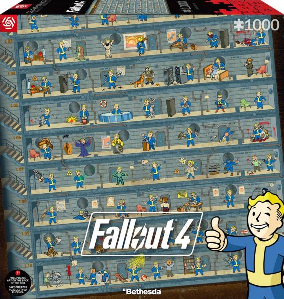 GoodLoot ���� Fallout 4 Perk Poster Puzzles 1000 ��. 5908305247937 - �������� 1