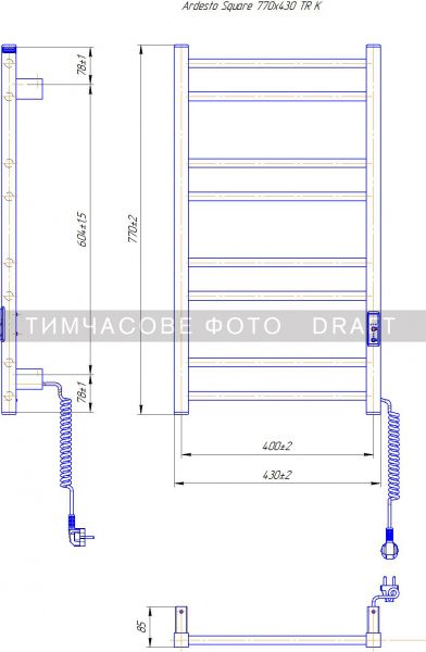 ARDESTO ������������ ���������� Square-TR K, 770x430�80��, ������-���������, �����, ������ ������� 6.1.0701.06.BM - �������� 4