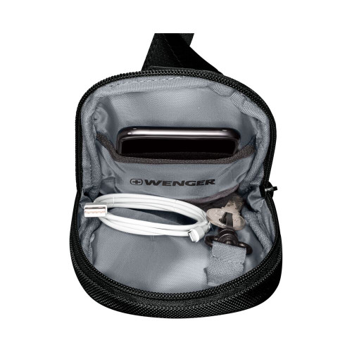 ����� ����� ����� Wenger XE Compact Crossbody Monosling RFID Protection ������ - �������� 5