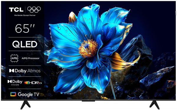 ��������� 65" TCL QLED 4K 60Hz Smart Google TV Black 65P71K - �������� 1